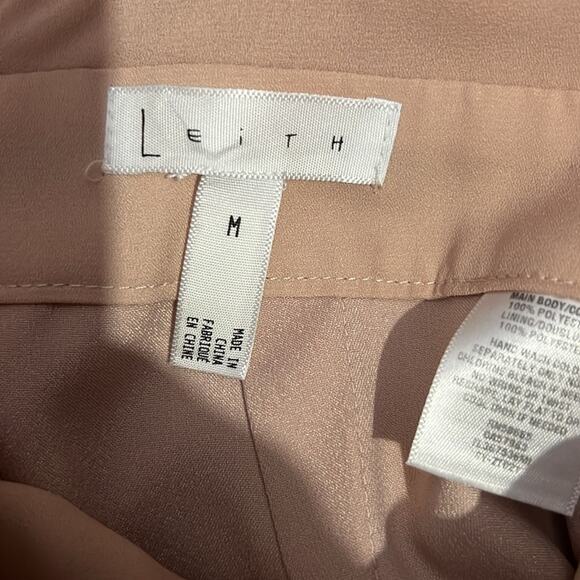 Leith Satin Halter Jumpsuit Size Medium - Picture 7 of 9